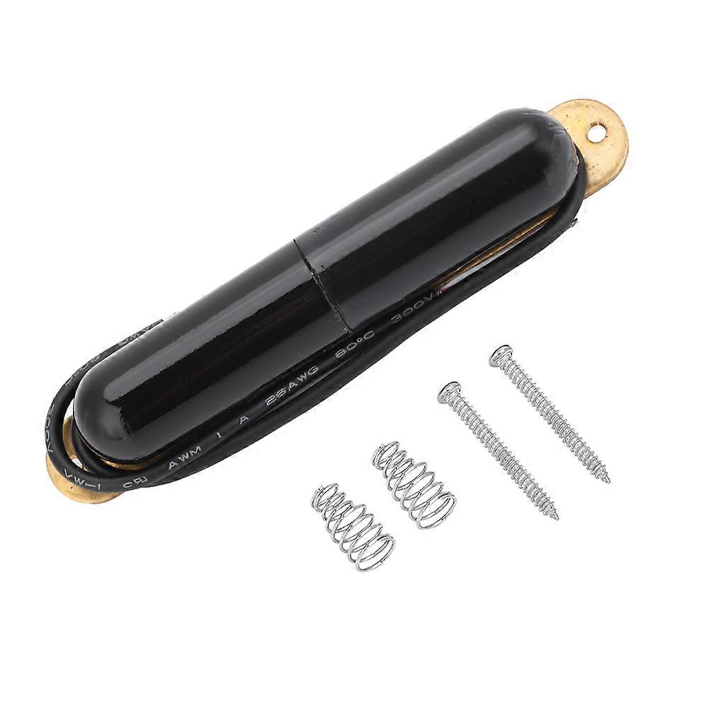 Alnico V Magnet Lipstick Tube Pickup Ηλεκτρική κιθάρα Single Coil Pickup για ηλεκτρική κιθάρα (μαύρο)