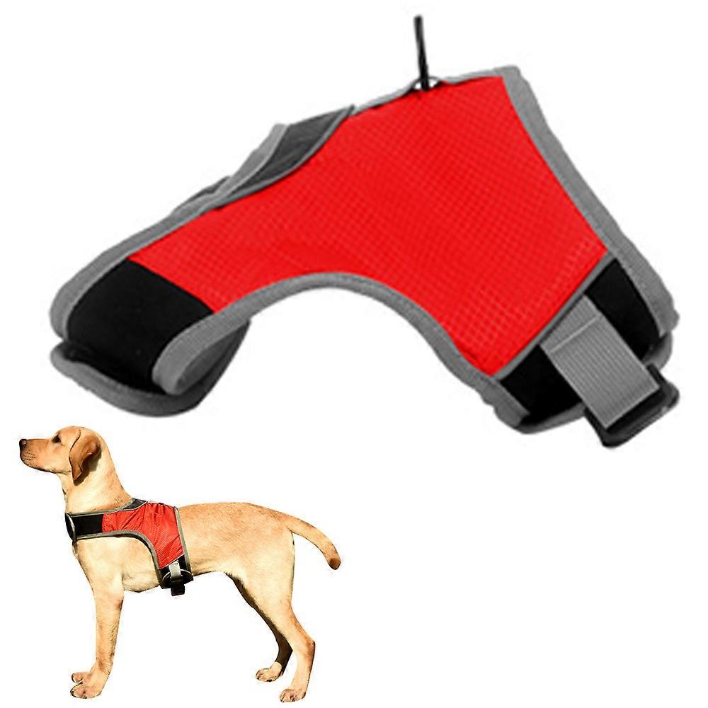 Lemmikkieläinten matkatarvikkeet Koiran rintahihna Ulkoilutuskoiran rinta selkävaatteet