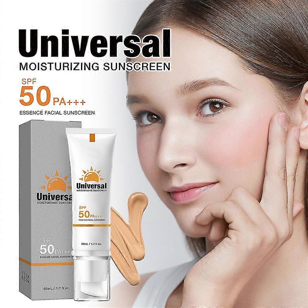 1/2Pcs Universal Moisturizing Sunscreen for Face SPF 50 PA+++