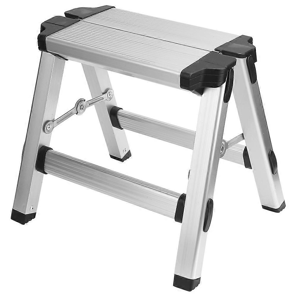 Haushalts-Klappleiter Aluminium Fordable Hocker Doppelseitiger Leiterhalter