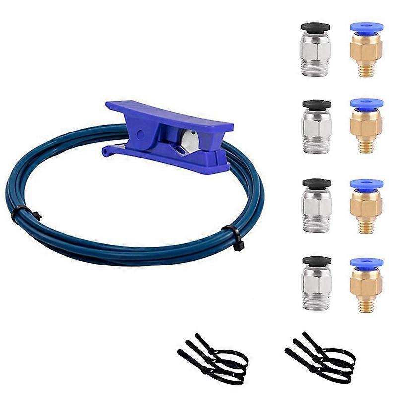 for Xs Series Tube Bowden Tubing for 3/Pro 5 -10/10S 3D Printer 1.75Mm Filament