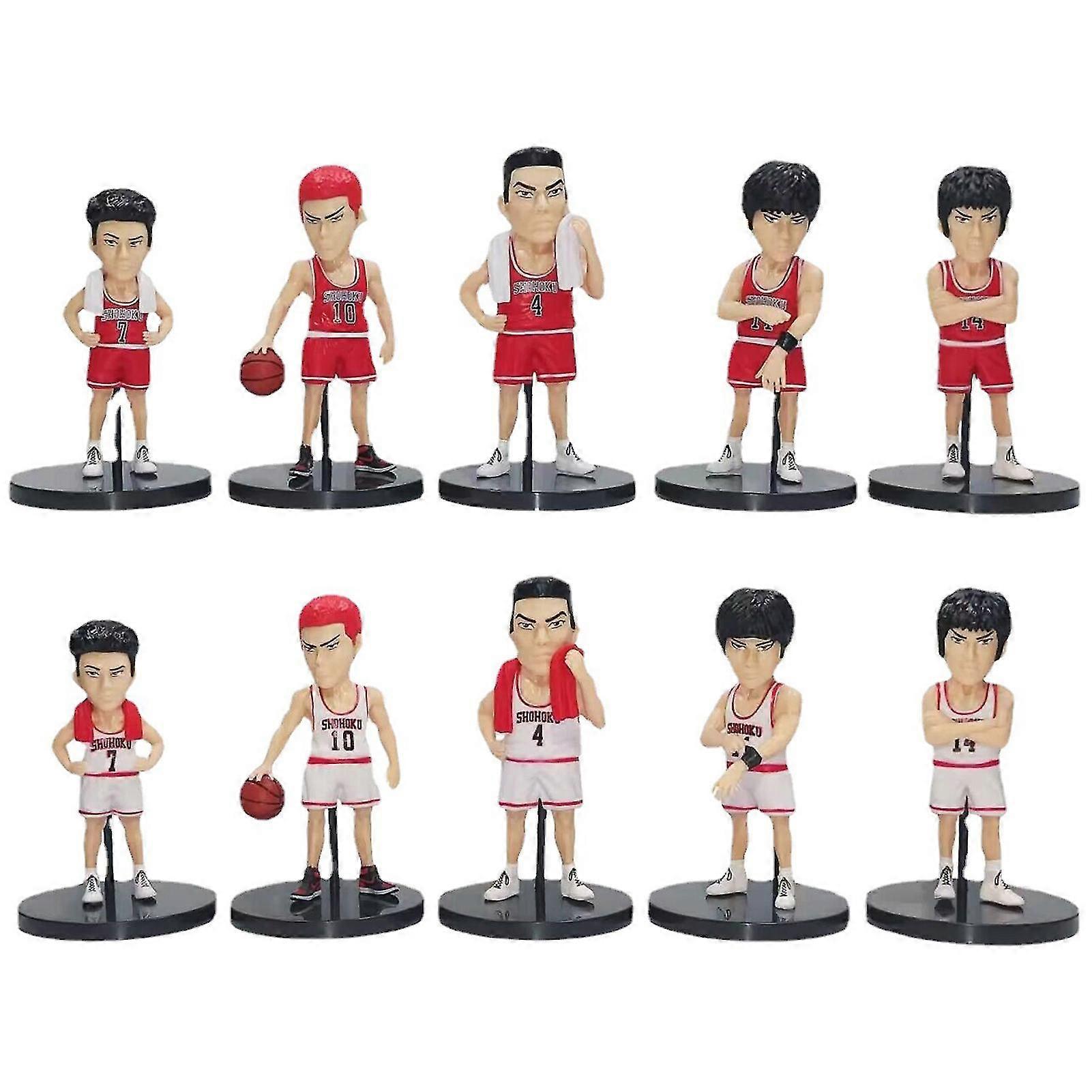 1 Set Action Figures Q Version Cartoon Three-dimensional Vivid Expression Stable Base Decorative Sesshoumaru Kids Figurine