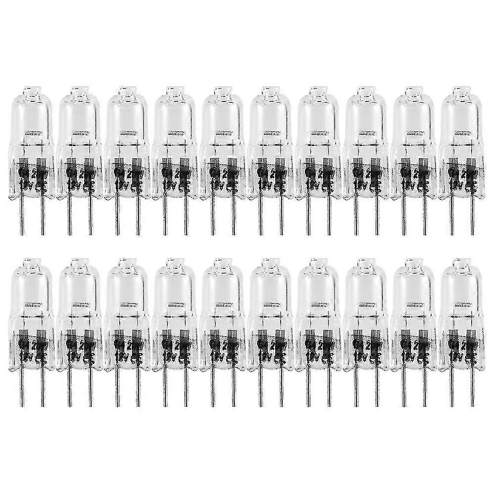 20 Pcs G4 Halogen ,20w 12v Halogen Light 2 Pin Clear Lamp Bulb,for Cooker Lighting,signal Lights,tr