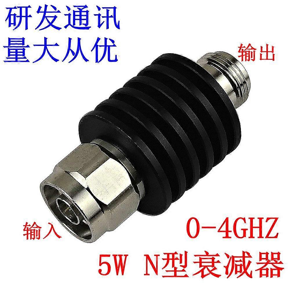 5W من النوع N موصل طاقة السيارة مخفف ثابت محوري ، ثورة للحافلة ، DC-3 جيجا هرتز 4 جيجا هرتز ، 1-40 ديسيبل