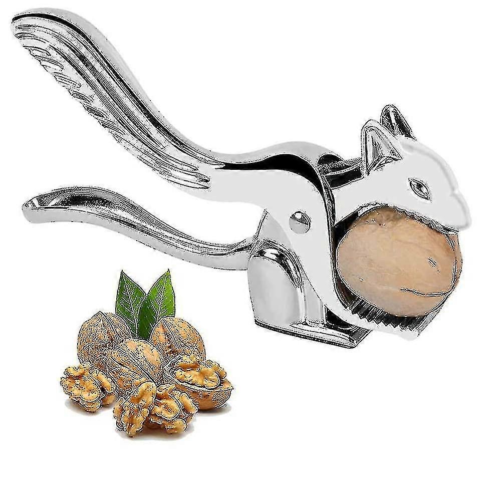 Edelstahl-Walnuss-Clip, Nussknacker-Werkzeug, Walnussknacker-Werkzeug, Nussknacker für Nüsse, Metall-Nussknacker, Nussknacker Sheller-hy