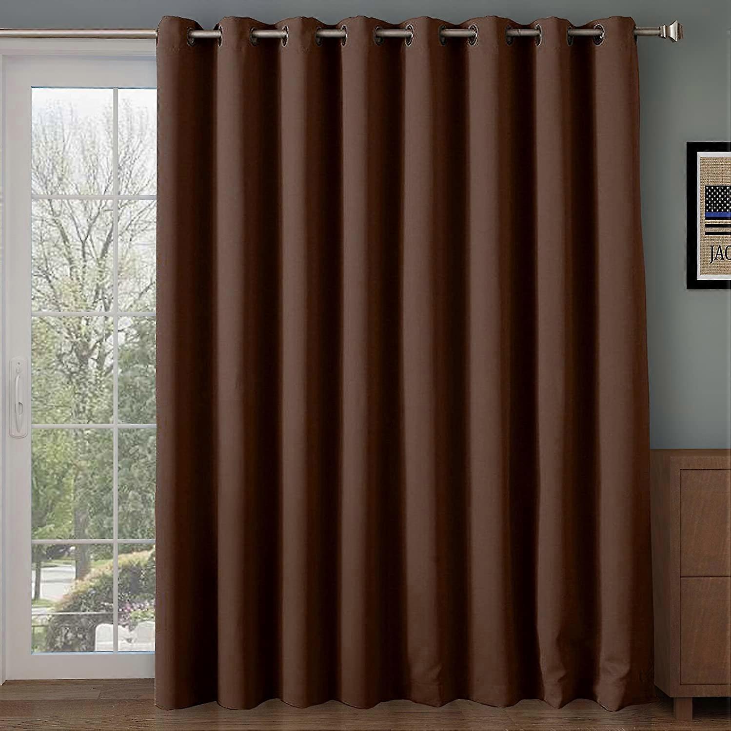 Hjem Mote Blackout Termisk isolasjon gardiner-Solid farge gardiner