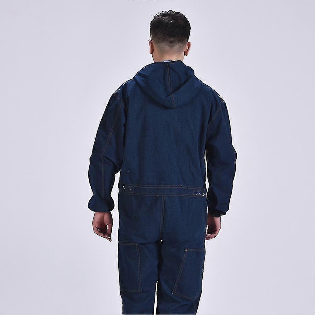 Worker Clothing Workwear Overalls Denim Jumpsuit Men Women