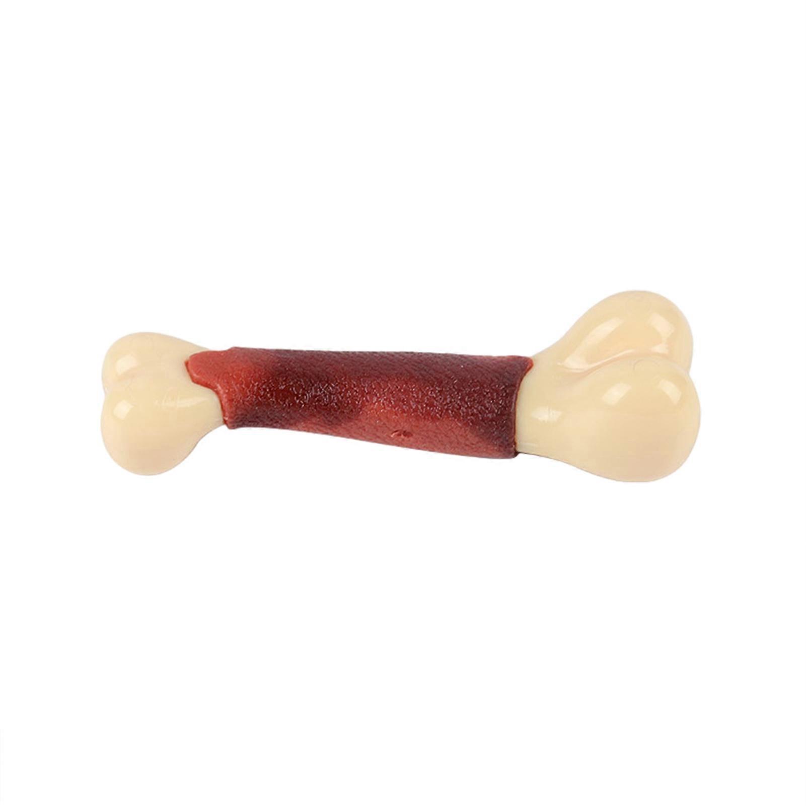 Beef Flavored Simulated Bone Molar Stick Wear-resistant Anti-bite Pet Dog Toy for Aggressive Chewers
