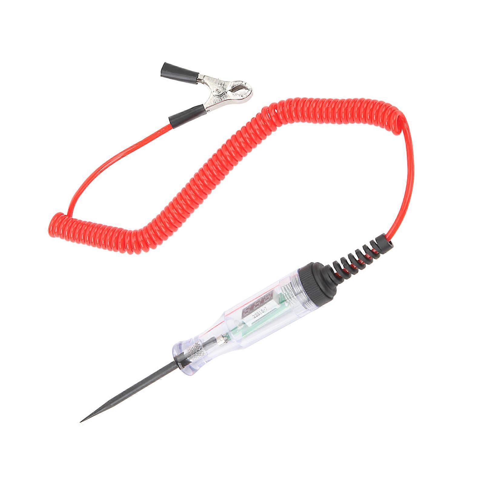 Car Truck Circuit Test Pen High Precision Portable Digital LED Voltage Probe Pen Electrical Tester Pen