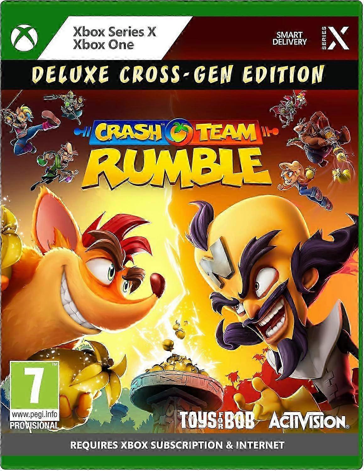 Crash Team Rumble - Deluxe Edition Xbox SX Game (Compatible with Xbox One)
