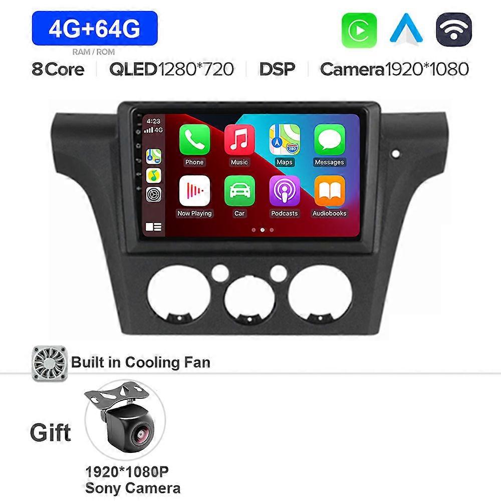 Android 13 Auto For Mitsubishi Outlander 1 2002 - 2008 Car Radio Multimedia Video Player Navigation GPS 4G WIFI BT QLED Screen