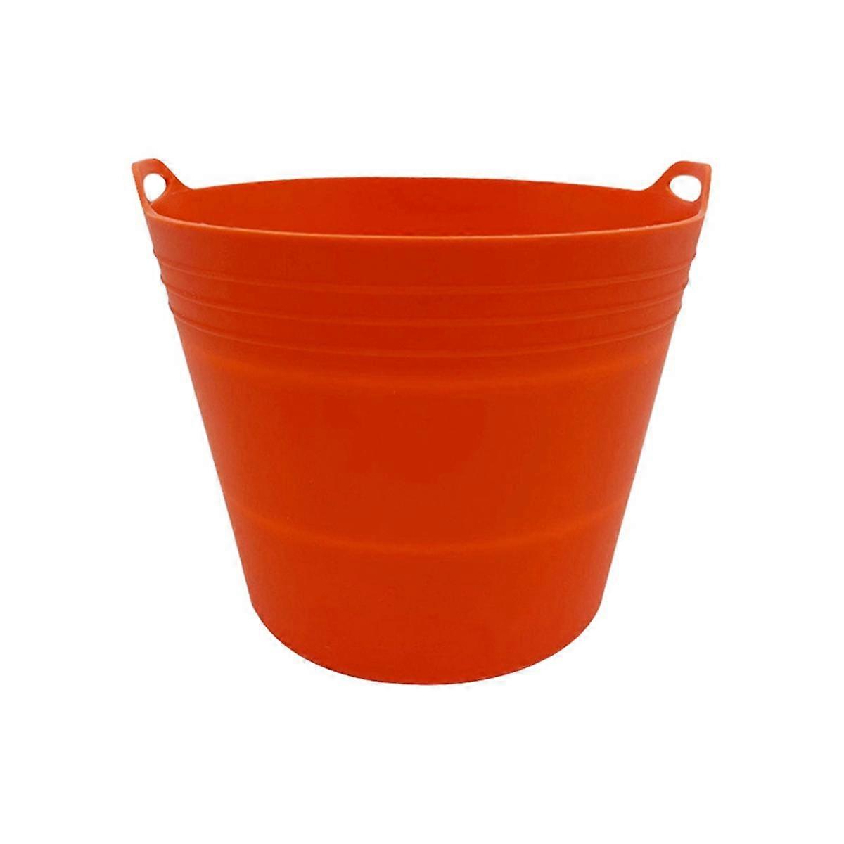 Silicone Grease Bucket Liners For / Pellet Smoker Grill, Reusable Grill Drip Tray Bucket Liner