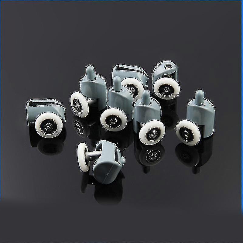 8 Pcs Shower Door Wheels Sliding Enclosure Door Runners Rollers Wheels Pulleys Replacement