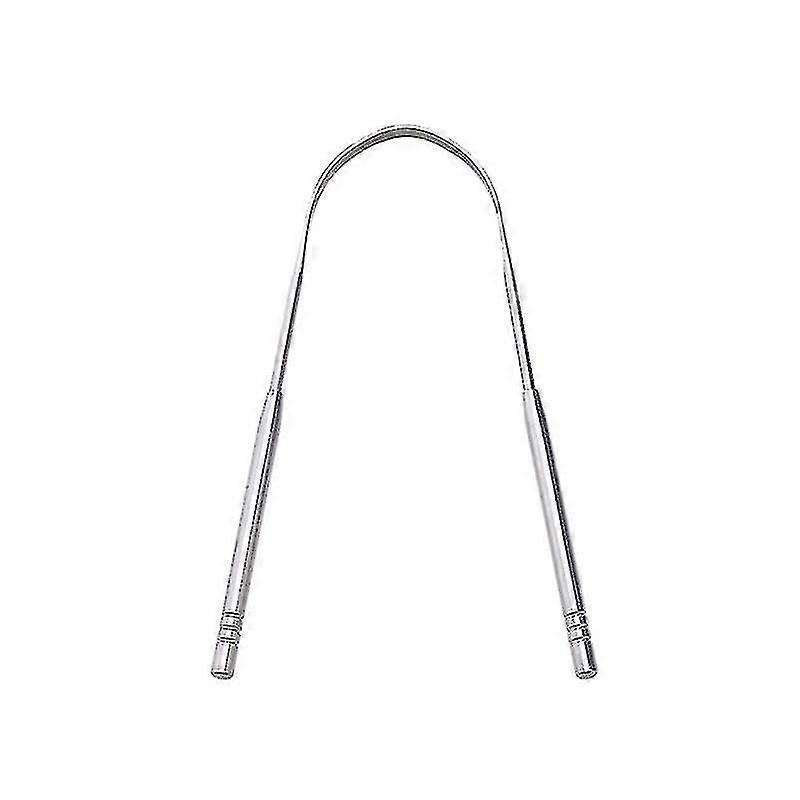 Tongue Scraper 2 Pack In Different Shapes Reduce Bad Breath Stainless Steel Tongue Cleaners Metal Tongue Scrapers Breath Fresher