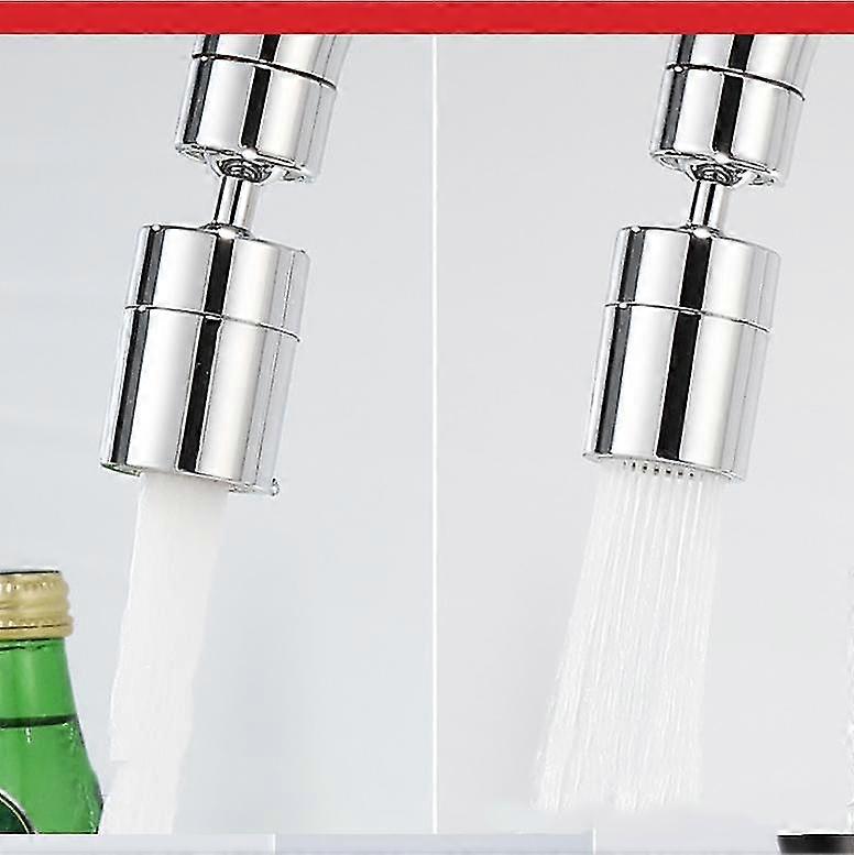 Arateur De Robinet, Robinet Filtre En Mousse Tournant 360 Avec 2 Jets Anti-claboussures, Dtartrant Pour Vier De Cuisine - 2 Positions Sortie D'eau 8