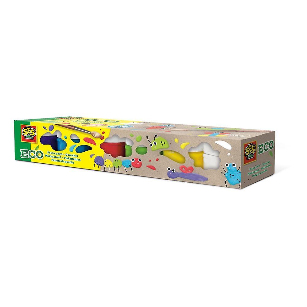 SES Creative Children's Eco Washable Posterpaints Set