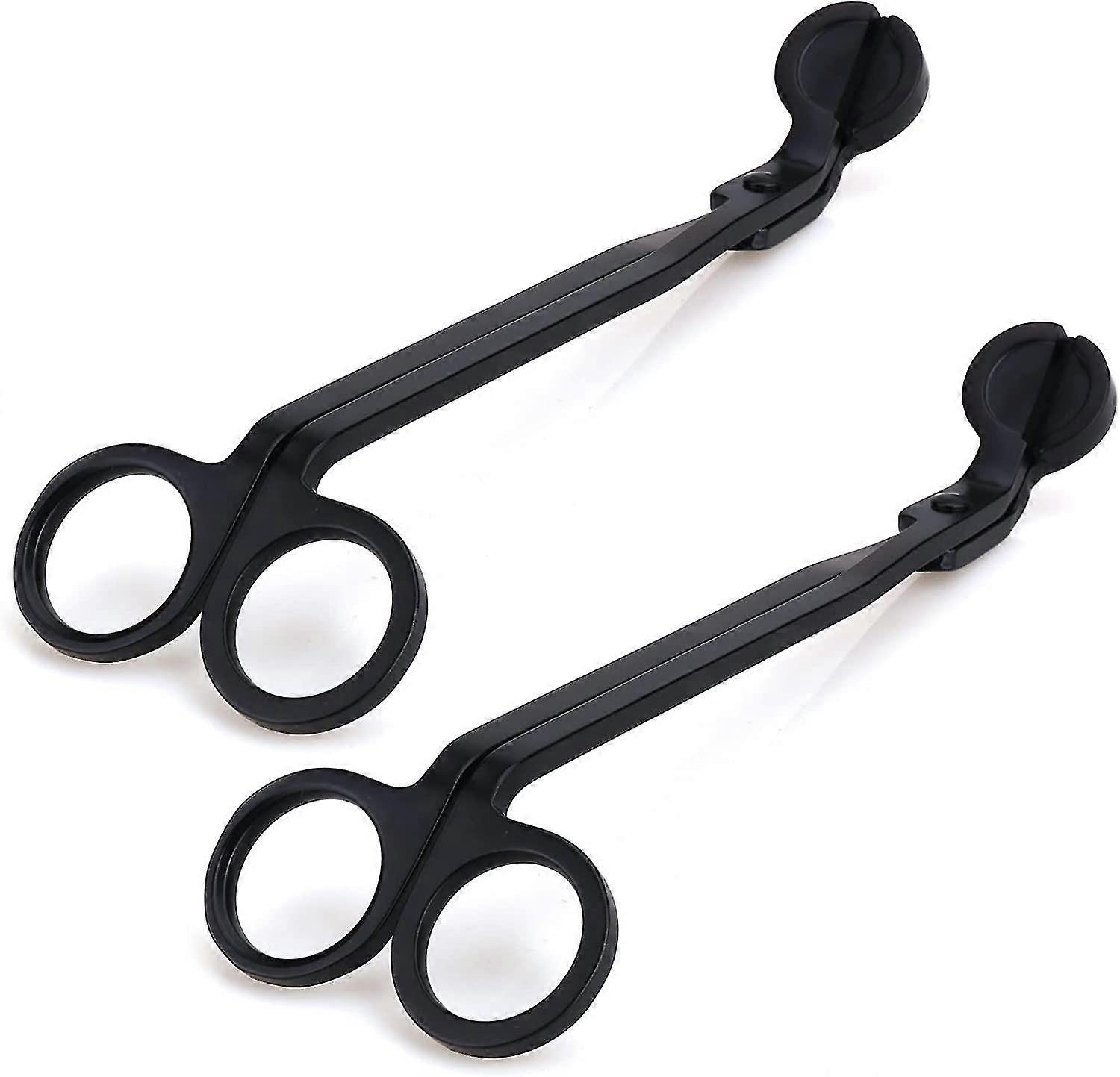 2pcs Candle Wick Trimmer, Polished Wicker Scissors, Go Deep Into The Candle To Cut Spent Chips, Allow The Cleaner To Burn And Prevent Smoke Buildup (b