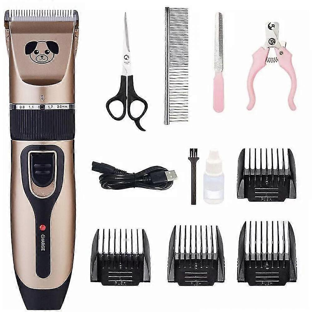 Επαγγελματική κουρευτική μηχανή σκύλων Ασύρματη ηλεκτρική κουρευτική μηχανή σκύλων με μακριά μαλλιά