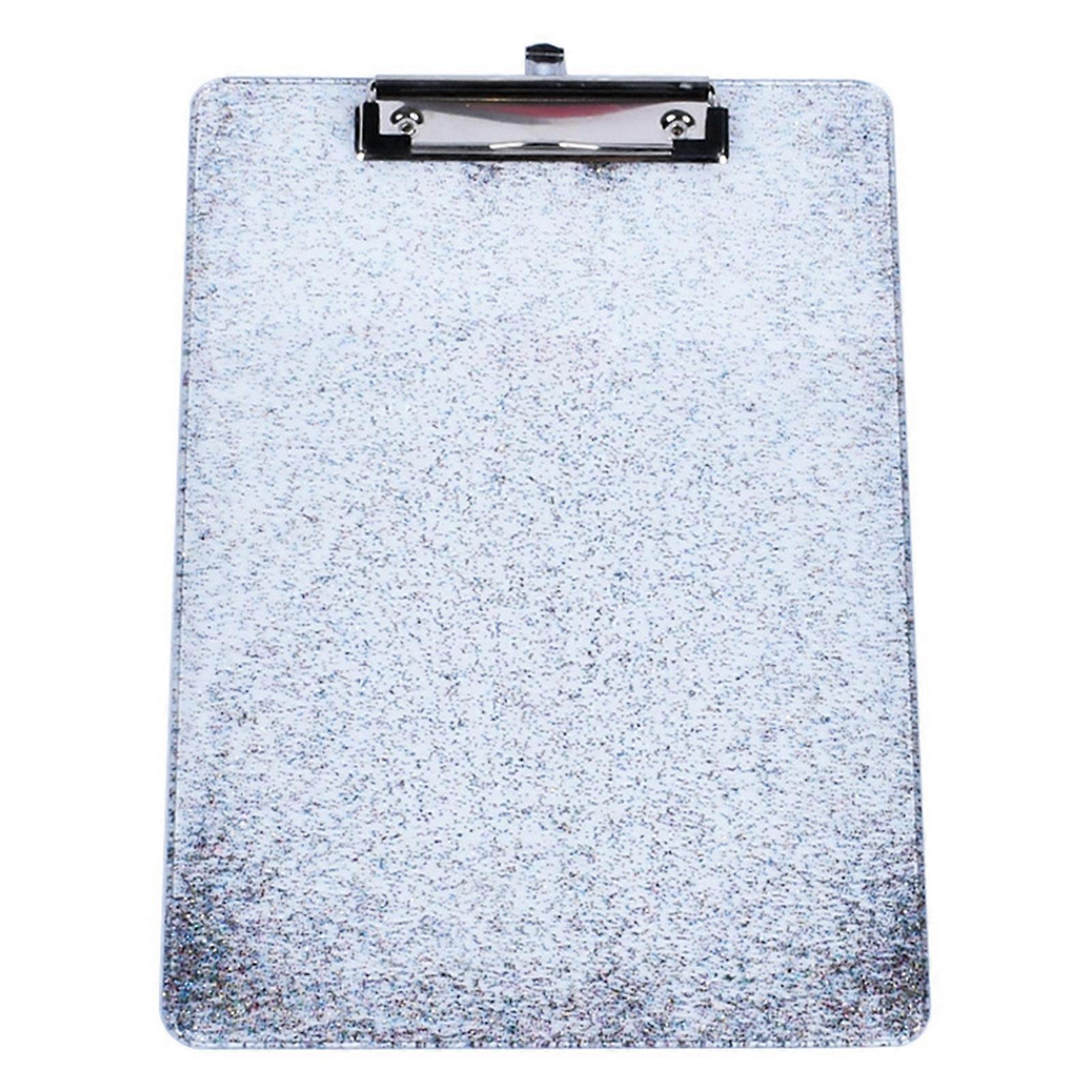 Menu Holder Thickened Strong Grip Rectangle A4 File Folder Hanging Board Paper Clipboard Writing Pad for Office  KAESI