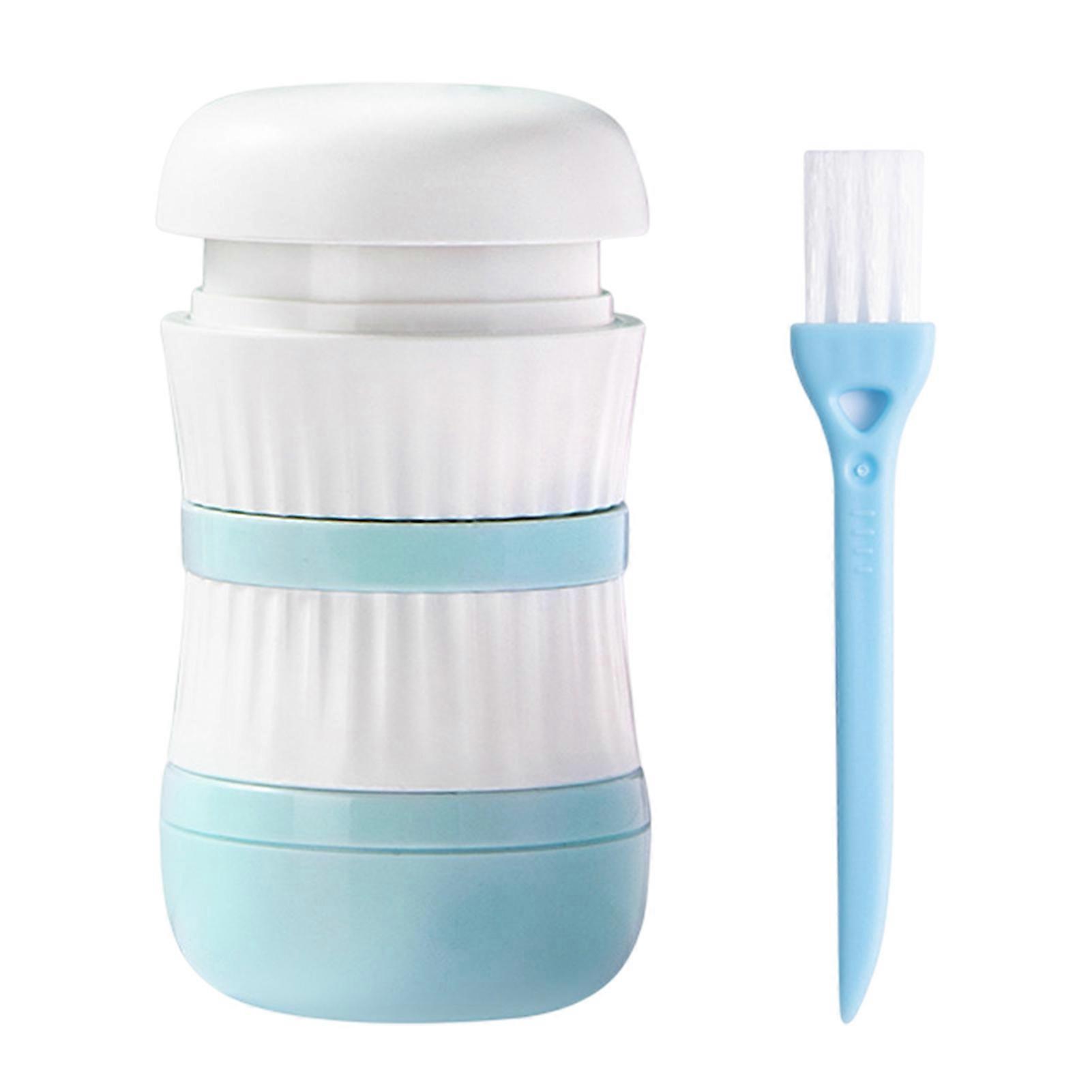 Tablet Grinder Large Capacity Waterproof Easy to Carry 4-in-1 Portable Pill Dispenser Box Tablet Cutter Daily Use KAESI