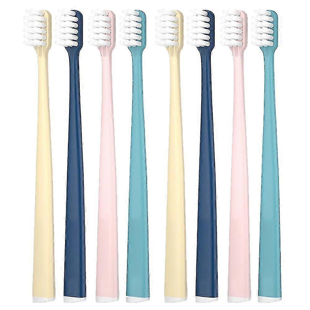 Soft Toothbrushes, 4 Count Soft Bristles Toothbrushes