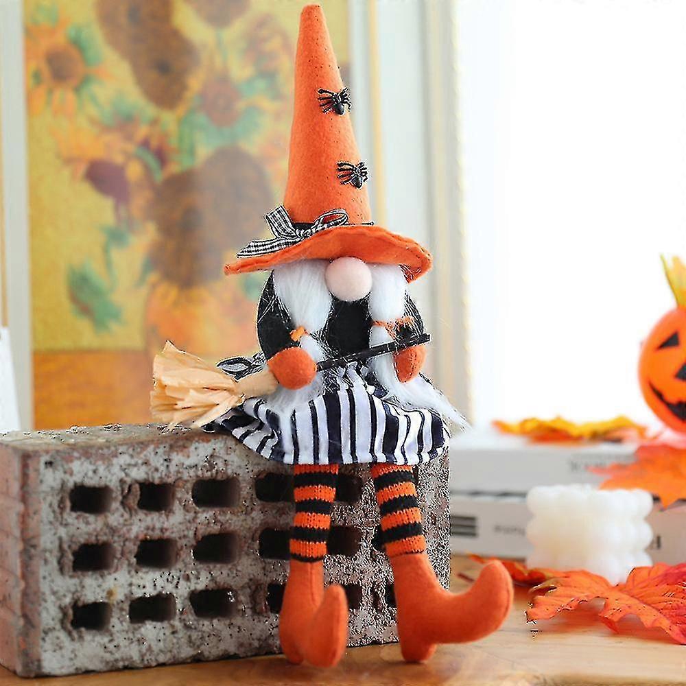 Halloween Faceless Dwarf Gnome Elf Doll Plush Festival Ornaments