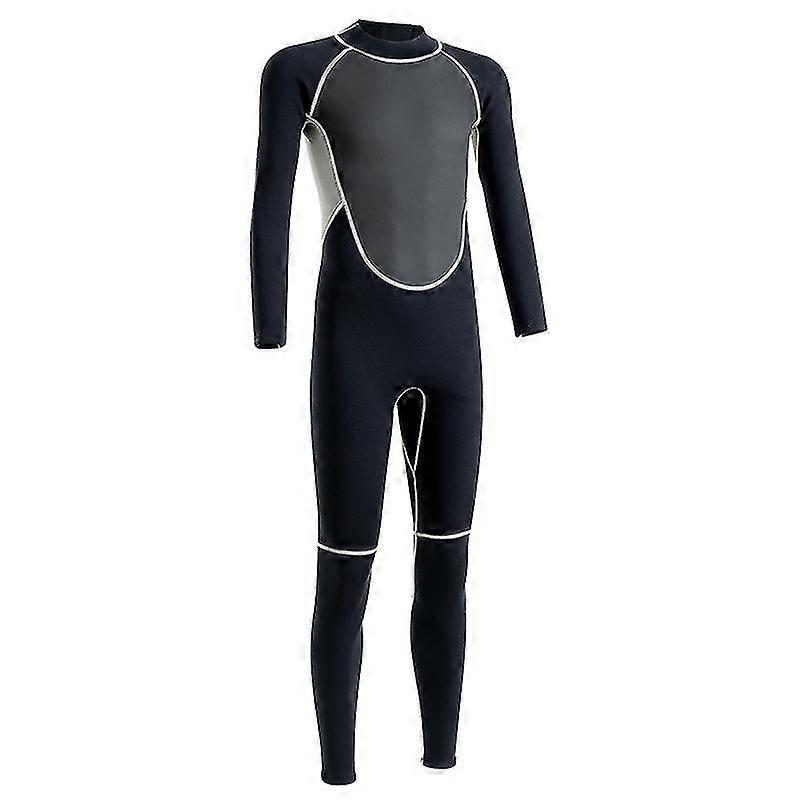 男女潜水衣 3mm 潜水布冲浪游泳全套冷水潜水服保暖后拉链水上运动