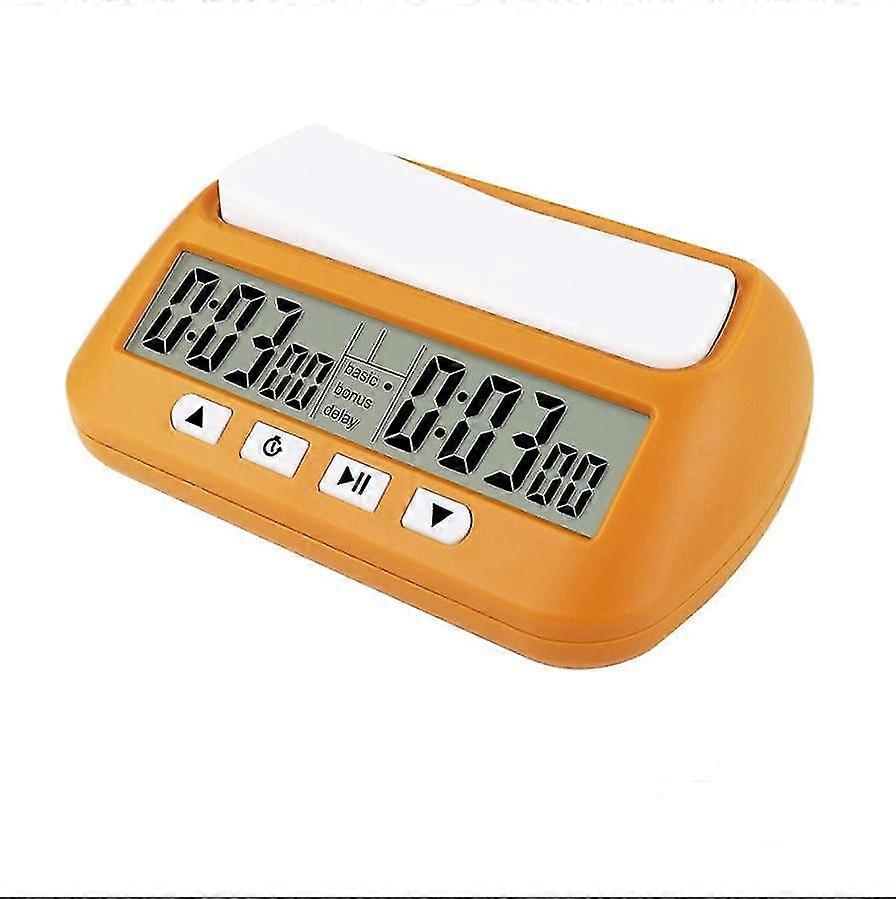 3-in-1 multiuso portatile professionale orologio scacchi timer digitale timer di gioco