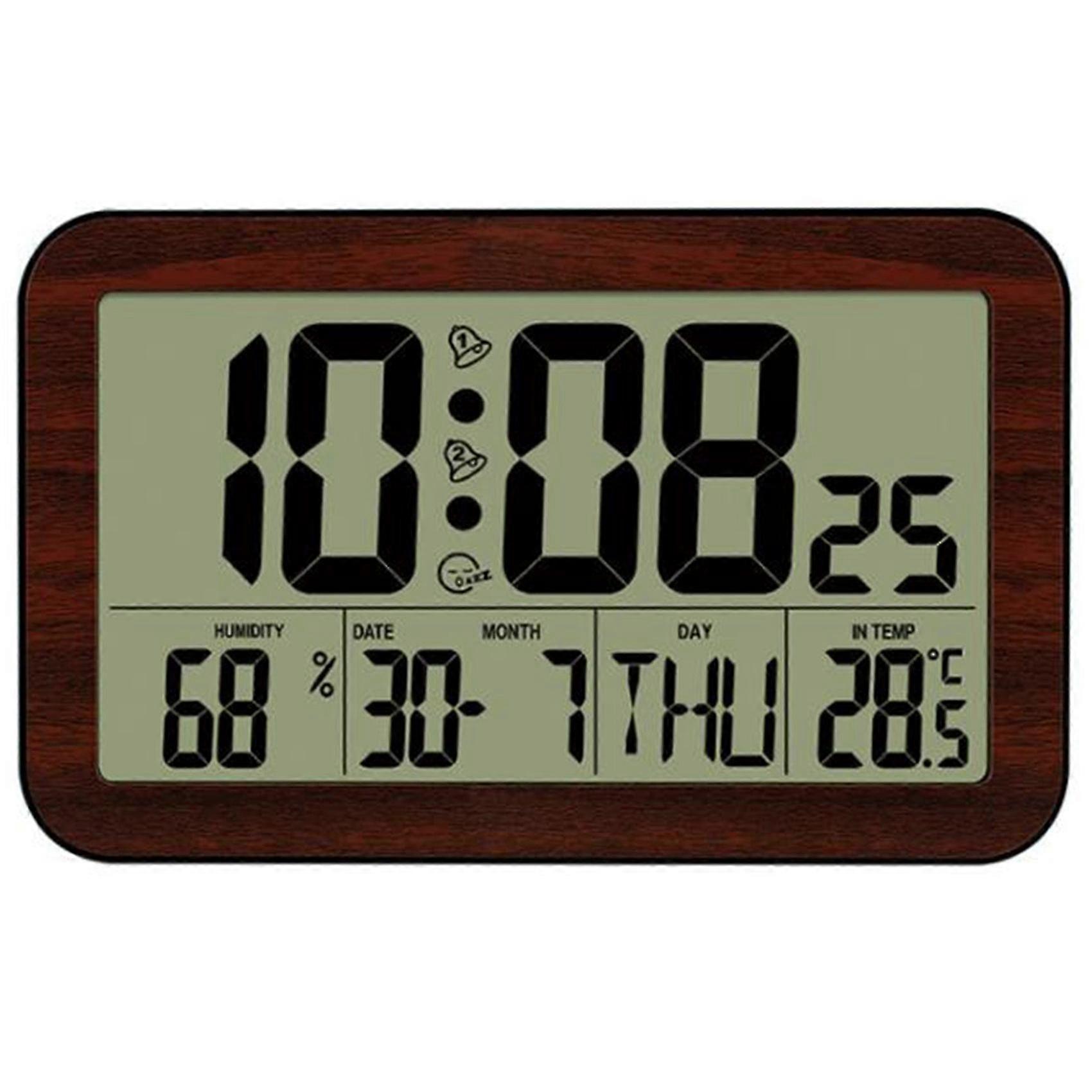 Large Screen Digital Wall Clock Home Electronic Wall Clock Student Electronic Alarm Clock Digital D