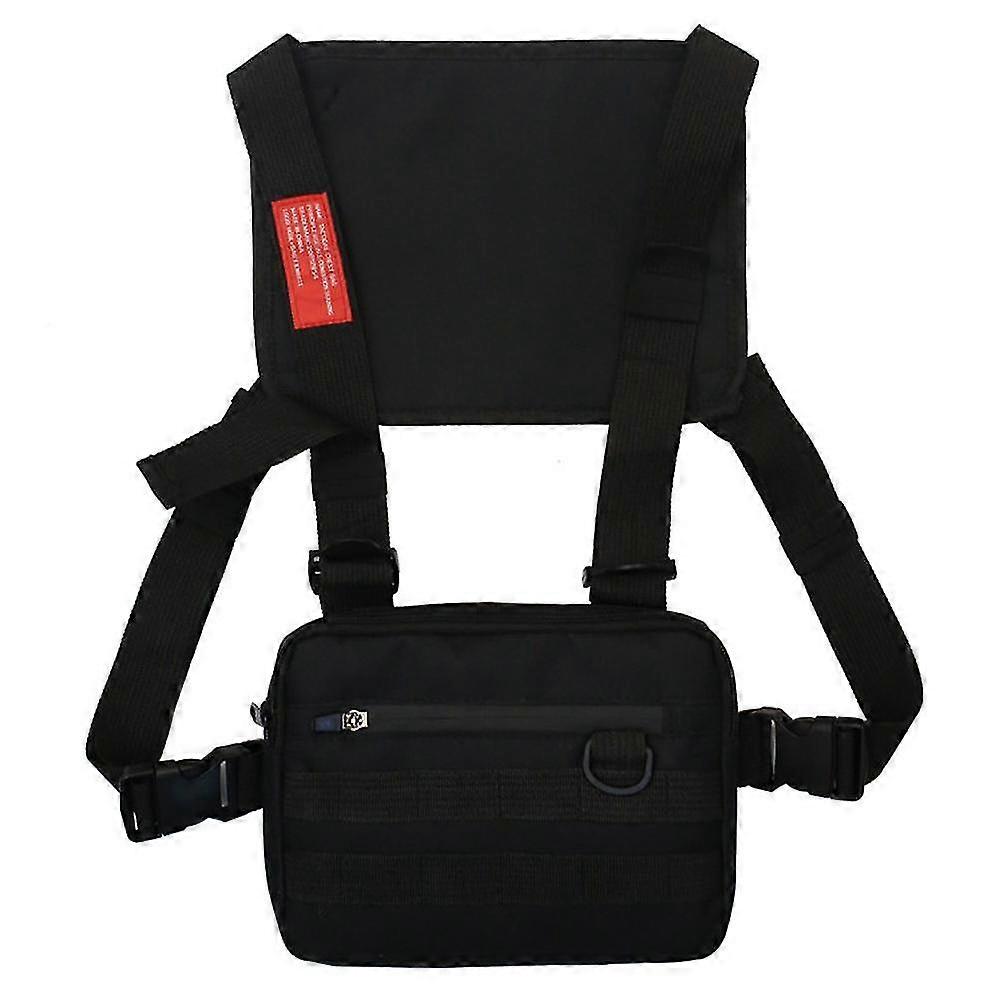 Men's Outdoor Sports Waterproof Chest Pack, Chest Pack Vest For Workout, Cycling And Hiking