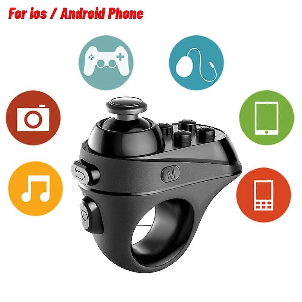 R1 Ring Shape Bluetooth VR Controller Wireless Gamepad for iPhone Android Phone VR Headset Rechargeable VR Remote Controller