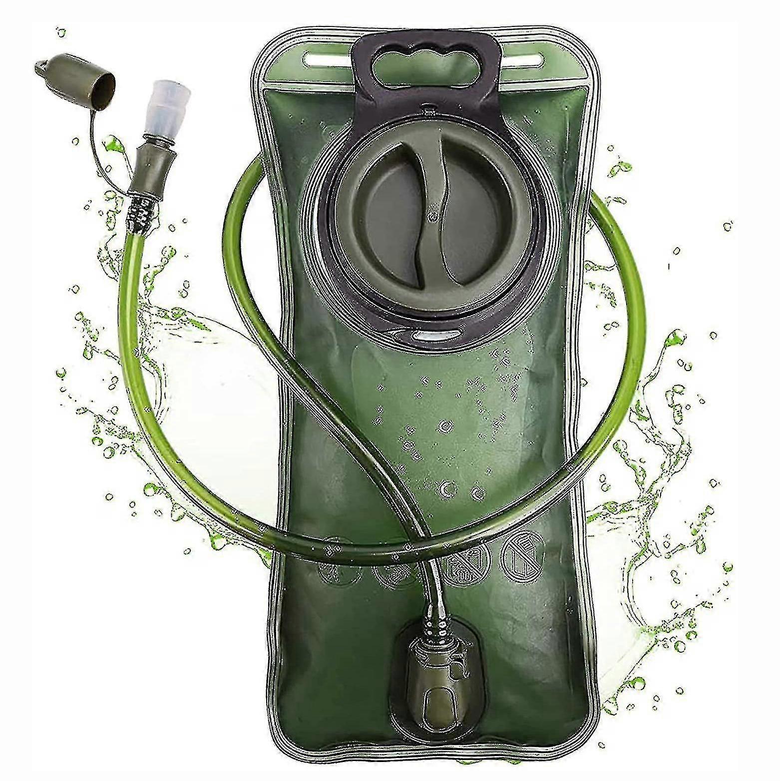 Hydration Bladder 2l With Bite Valve Leak-proof For Hydration Backpack