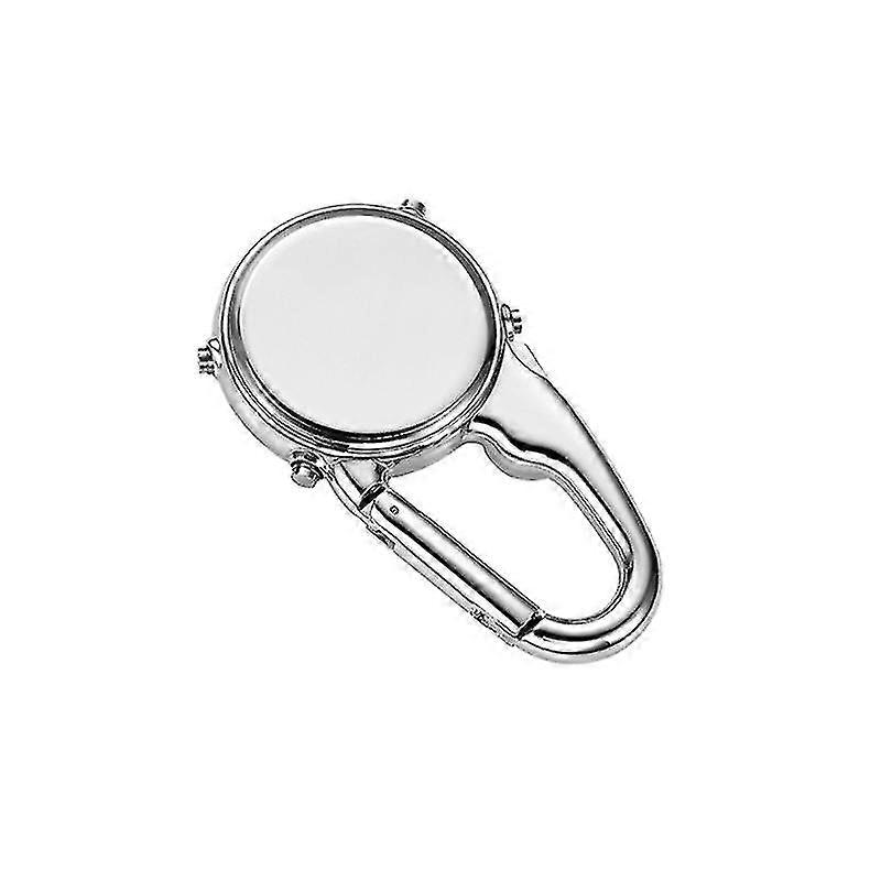 Digital Carabiner Watch Luminous Anti-scratch Precise Backpack Belt Pocket Clip On Watch For Outdoor