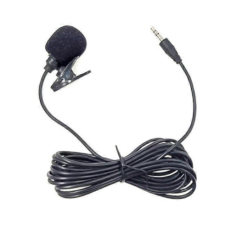 ZJ002MR Stereo 2.5mm Straight Plug Lavalier Wired Microphone