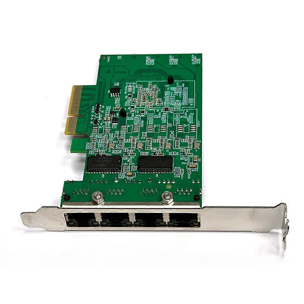 4-Port-2,5-G-PCIe-Netzwerkkarte 2,5-Gigabit-Ethernet-Adapter RTL8125BG-PCI-Express-Ethernet-LAN-Adapter für Desktop-PC