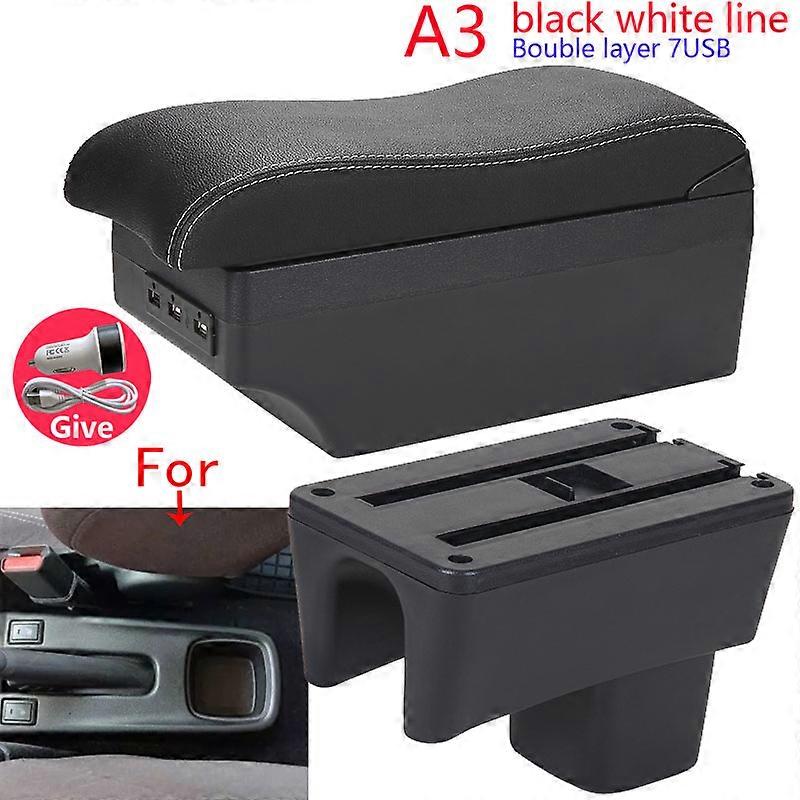 For Suzuki Swift Armrest Box For Suzuki Swift 2005-2023 Car Armrest Curved Surface Car Storage box Easy To Install Dedicated