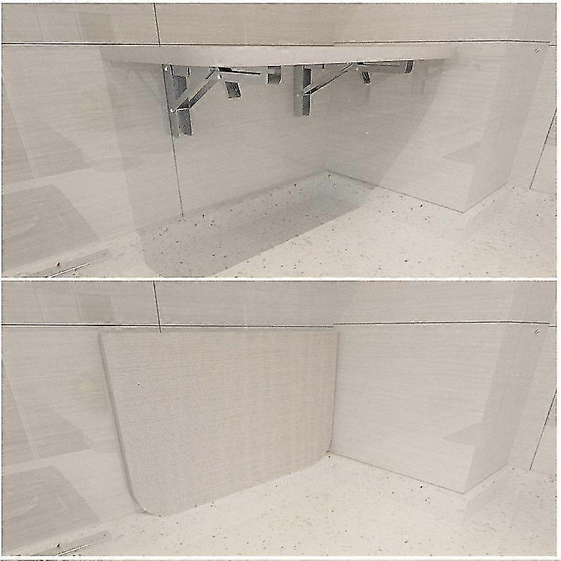 250Mm Folding Wall Shelfstainless Steel Folding Shelf Bracket,Triangular Support Frame,Maximum Load:80Kg2 Pieces With Fixing Screws