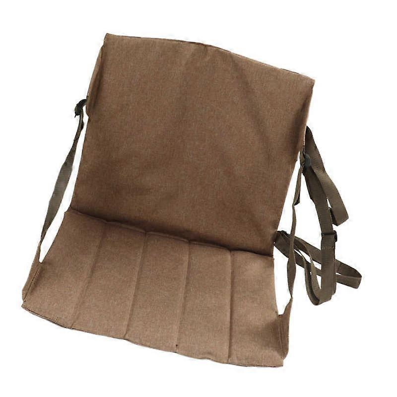 折りたたみ式スタジアムクッションポータブルスタジアムシートバックメッシュバッグキャンプ用背もたれ