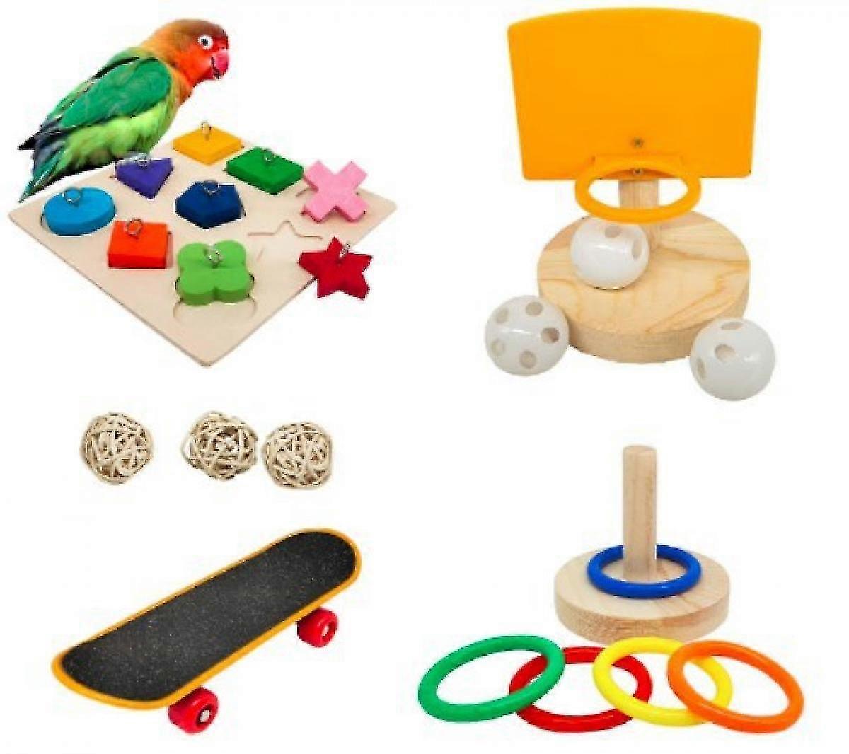 Bird Intelligence Toy Parrot Chewing Toy Bird Toy