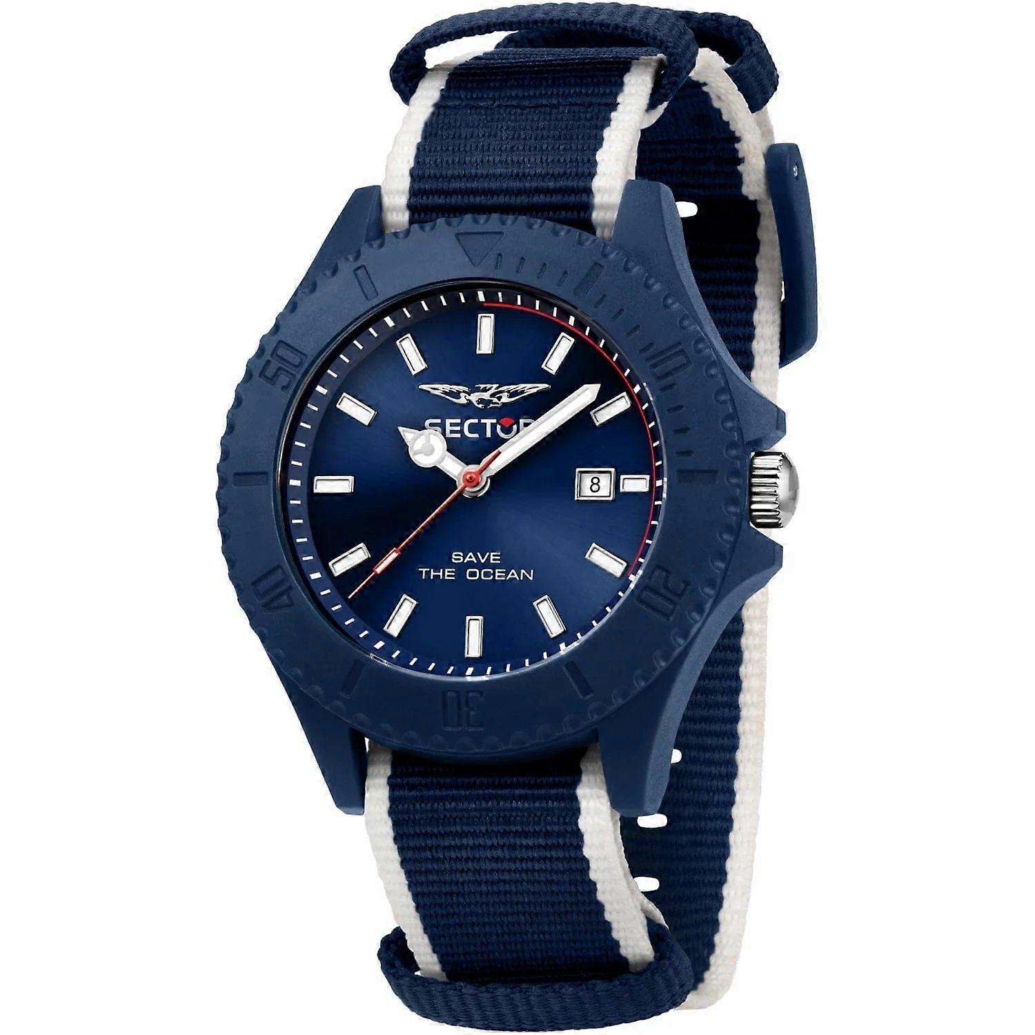 Sector Save The Ocean Blue Nato Watch