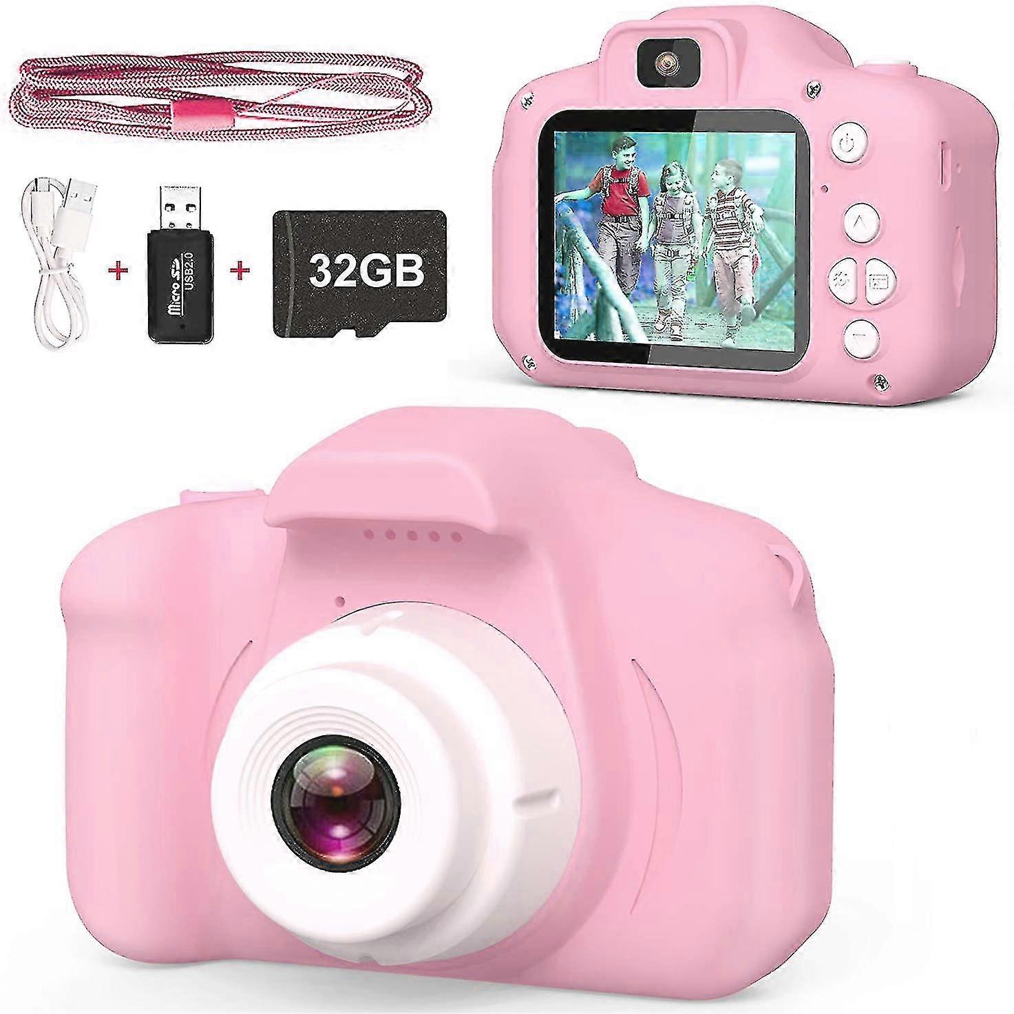 Children's camera 12 megapixel HD digital camera with 32G memory card