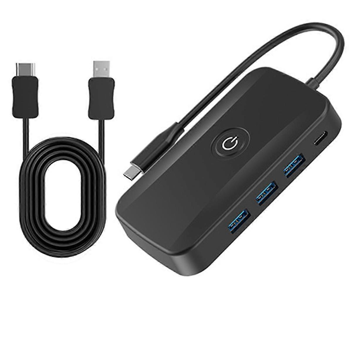 Point-To-Point WIFI Wireless Screen Projector 5G Same-Screen Typec Docking Station USB Hub Docking Station 4K Five-In-On