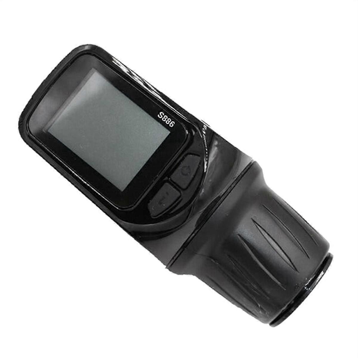 24V 36V 48V 60V S886 Ebike LCD Display Panel Adjust with Twist Throttle for Electric Scooter Bicycle(5PIN)