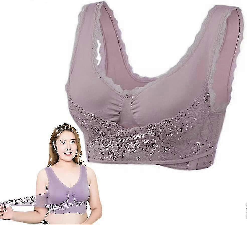 Tourmaline Shaping Wireless Silky Bra, Lymphvity Detoxification And Shaping & Powerful Lifting Bra For Women