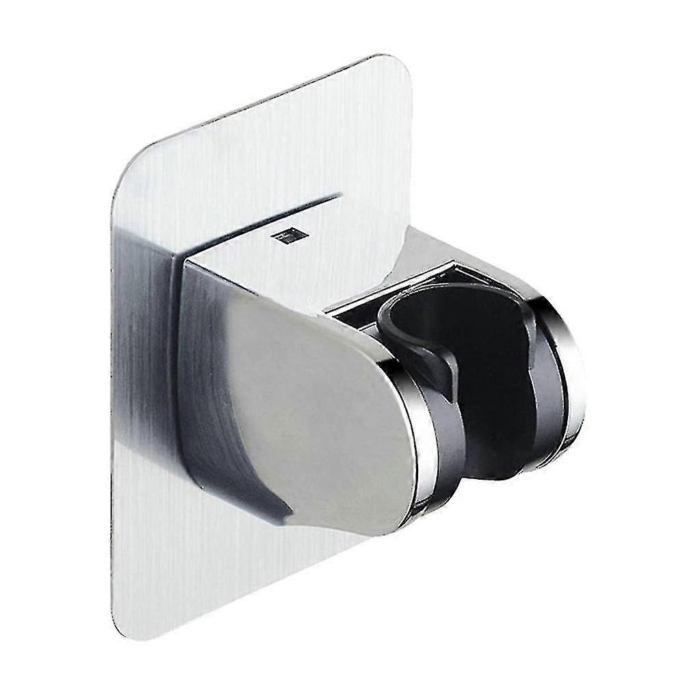 Shower Head Bracket Holder No Drilling Super Glue Angle Adjustable Base