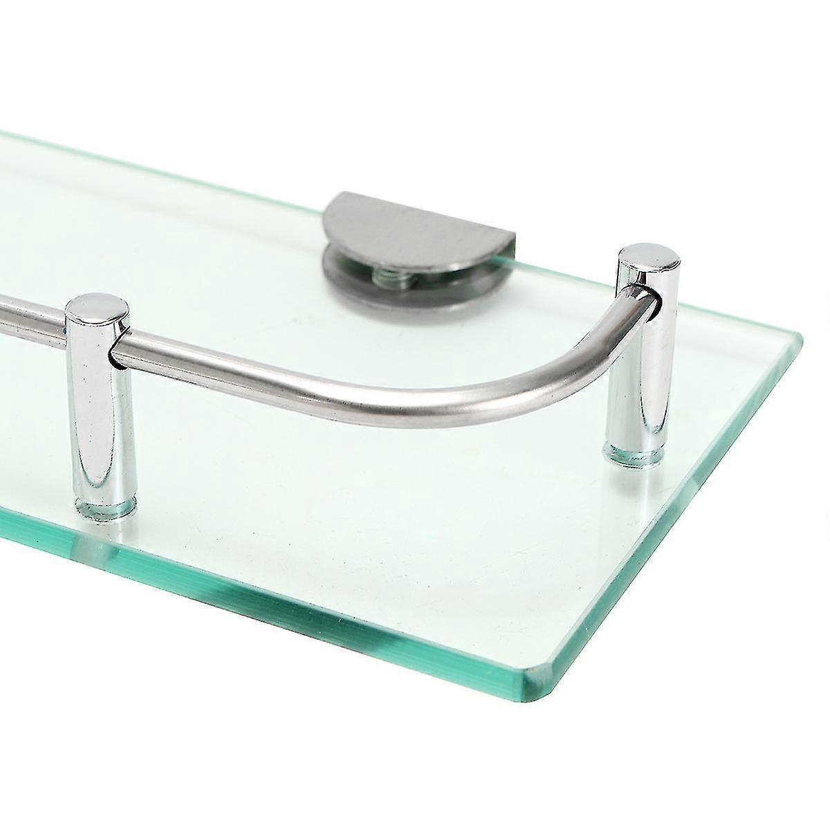 28.5cm Glass Bath Bath Er Shelf Caddy Rack Izer H Rect