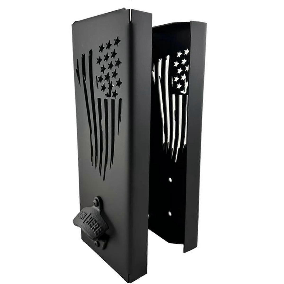 Can Cooler Holder with Bottle Opener, Wall Mounted Can Cooler Holder, 2 in 1Can Cooler Holder 30 X