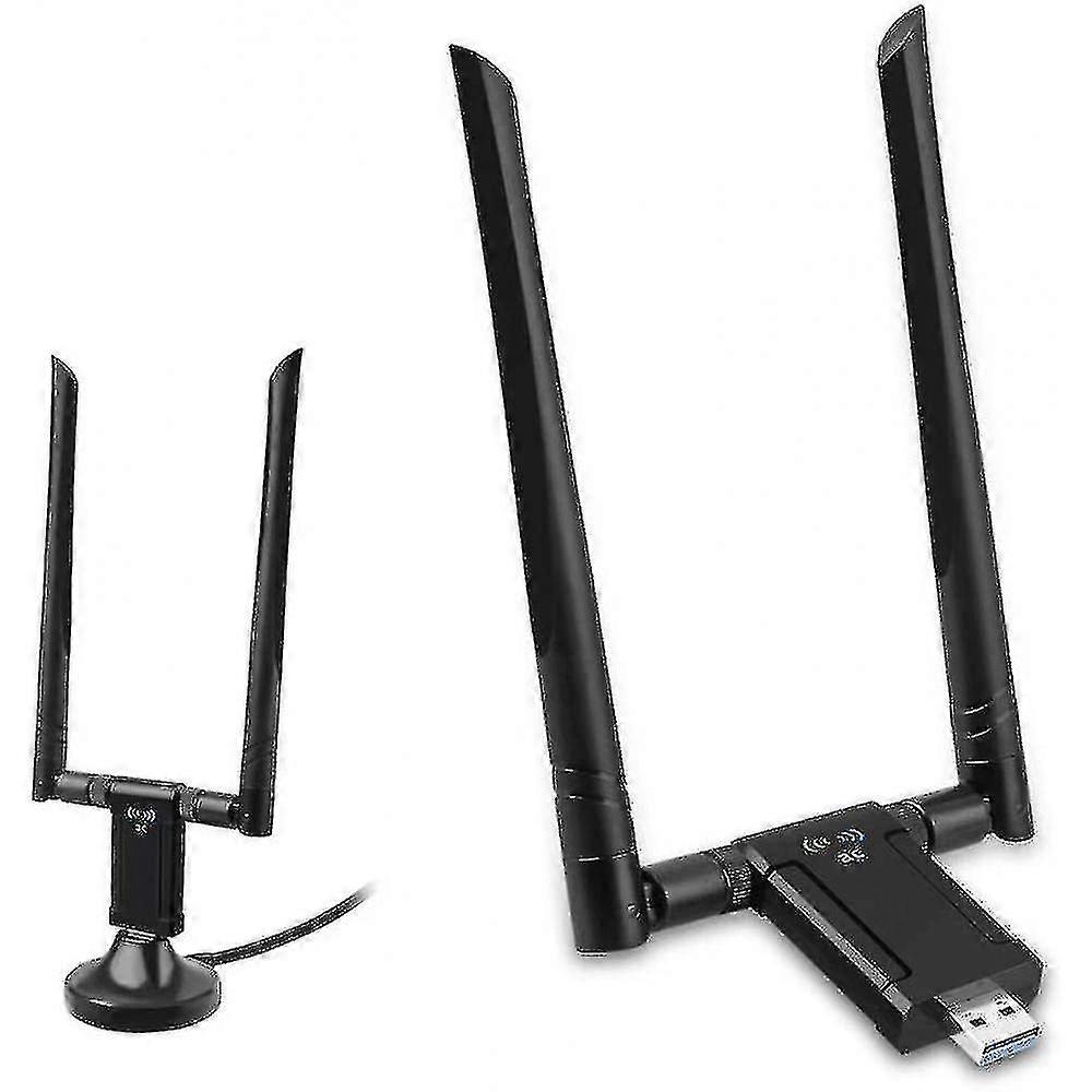 Wifi Dual Band Antenna 1200mbps Wifi Adapter Usb For Pc Laptop Univeral
