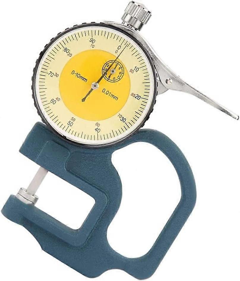 Thickness Gauge 0-10mm High Accuracy Digital Display Electronic Micrometer Measuring Tools Non-Disco