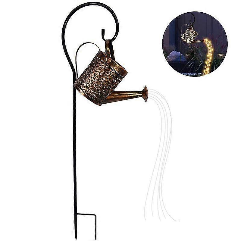 Garden Lights Decoration Watering Can Lights, Waterfall Shape Lights